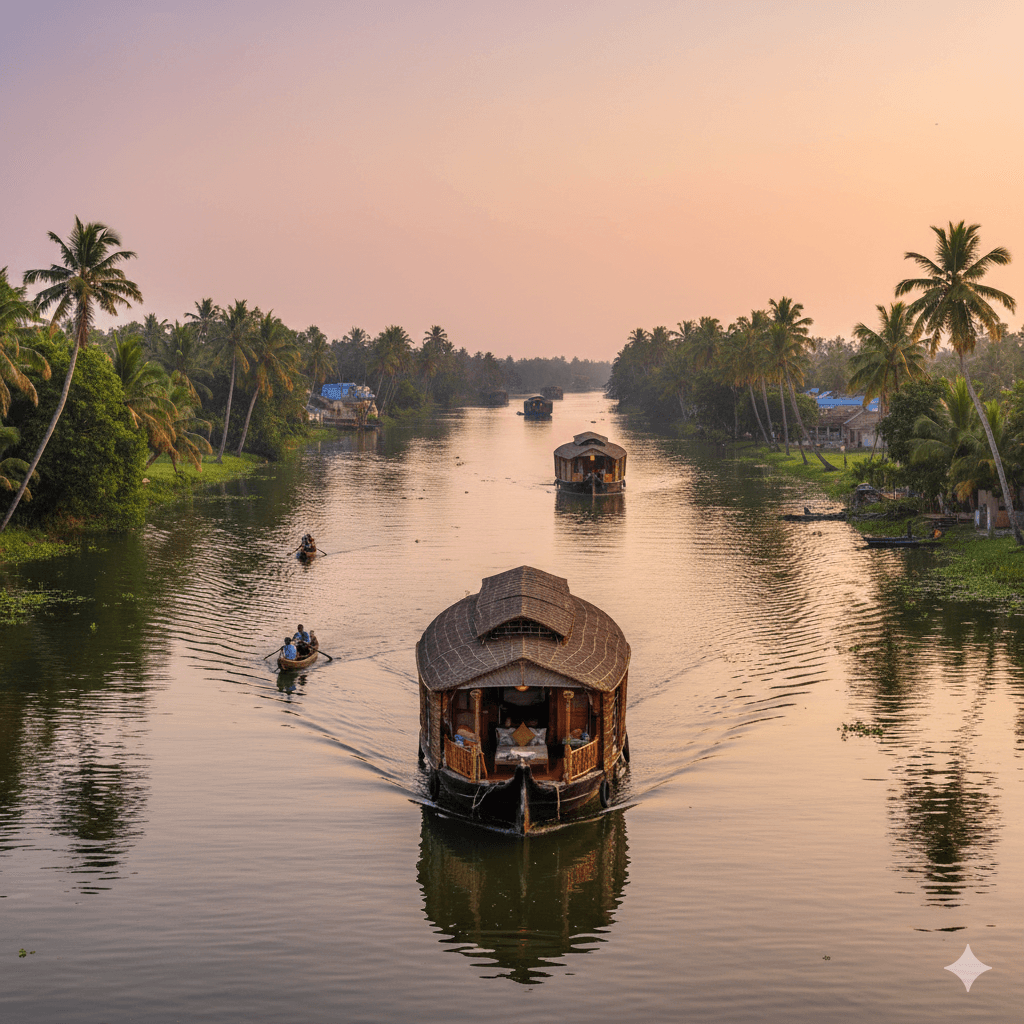 Kerala Backwater Bliss Ayurveda Retreat 4D5N